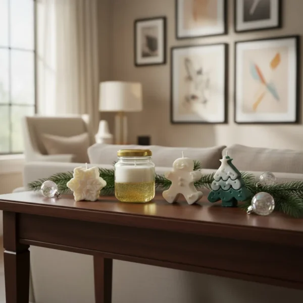 Velas Artesanales Kit Navideño