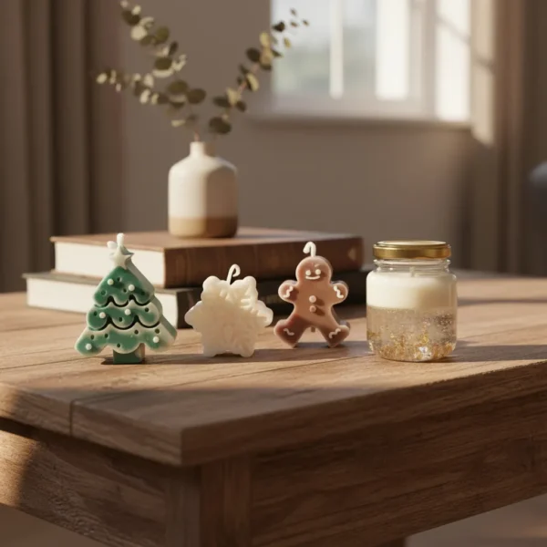 Velas Artesanales Kit Navideño