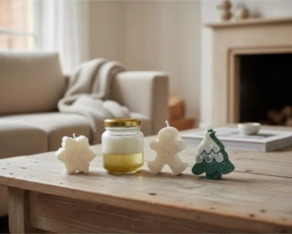 Velas Artesanales Kit Navideño