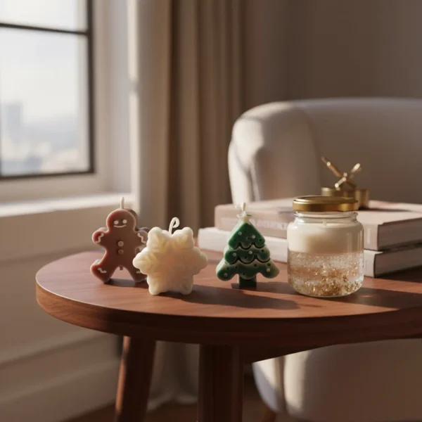 Velas Artesanales Kit Navideño