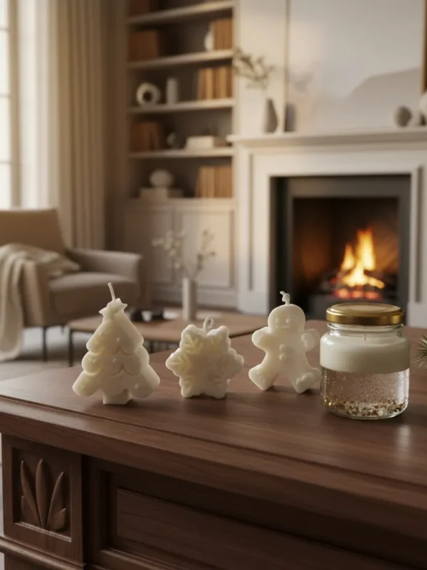 Velas Artesanales Kit Navideño