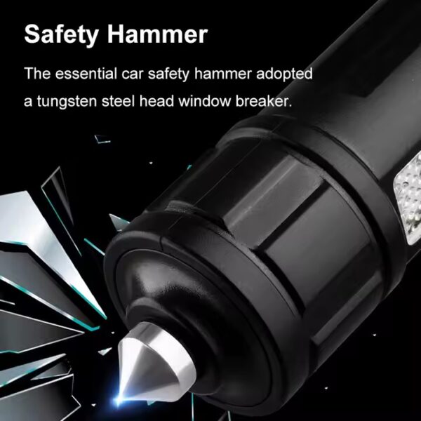 Linterna De Plástico Abs Xhp70 Led Lcd Pantalla Digital