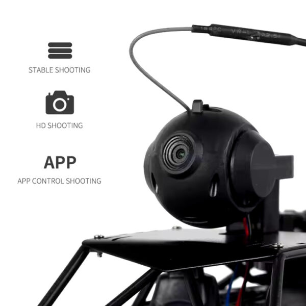 Coche Rc 4x4 Con Cámara Wifi Hd - Todoterreno Alta Velocidad