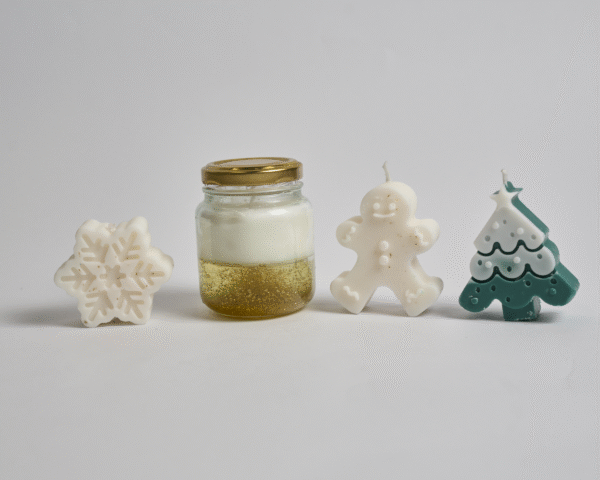 Velas Artesanales Kit Navideño