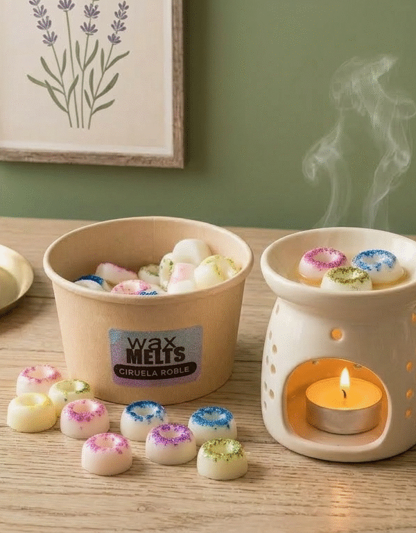 Wax Melts de Cera de Soja Artesanal Donas