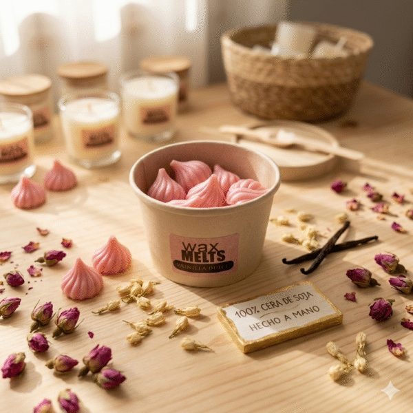 Wax Melts de Cera de Soja Artesanal Suspiros.
