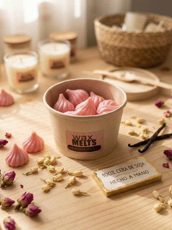 Wax Melts de Cera de Soja Artesanal Suspiros.