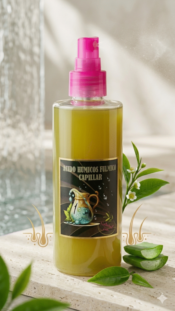 Tónico Capilar de Ácido Húmico y Fúlvico – Crecimiento y Fortalecimiento