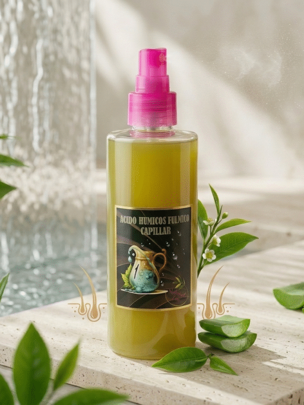 Tónico Capilar de Ácido Húmico y Fúlvico – Crecimiento y Fortalecimiento