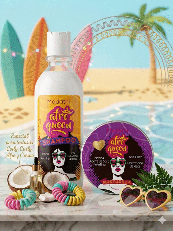 Afro Queen – Ritual de Hidratación Capilar